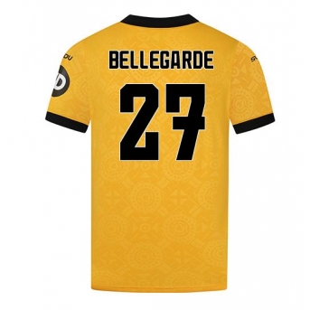 Billige Fotballdrakt Wolves Jean-Ricner Bellegarde #27 Replika Hjemmedrakt 2025-26 Kortermet